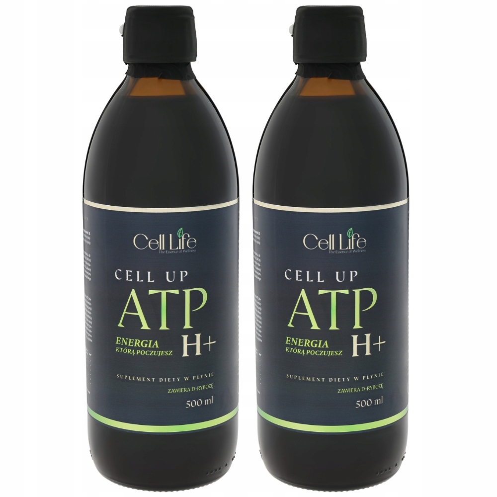 Cell Up ATP H+ 2x500ml Suplement Energia Koncentracja Odporność