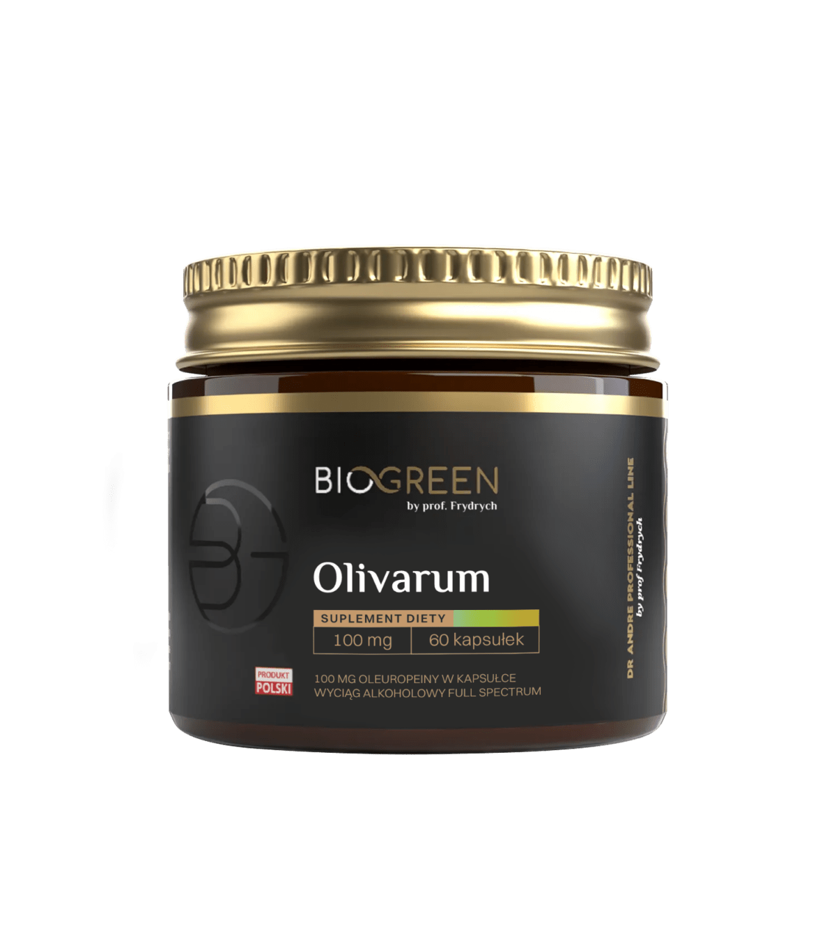 Olivarum 60 kapsułek, ekstrakt z liści oliwnych - oleuropeina 6000 mg by prof. Frydrych