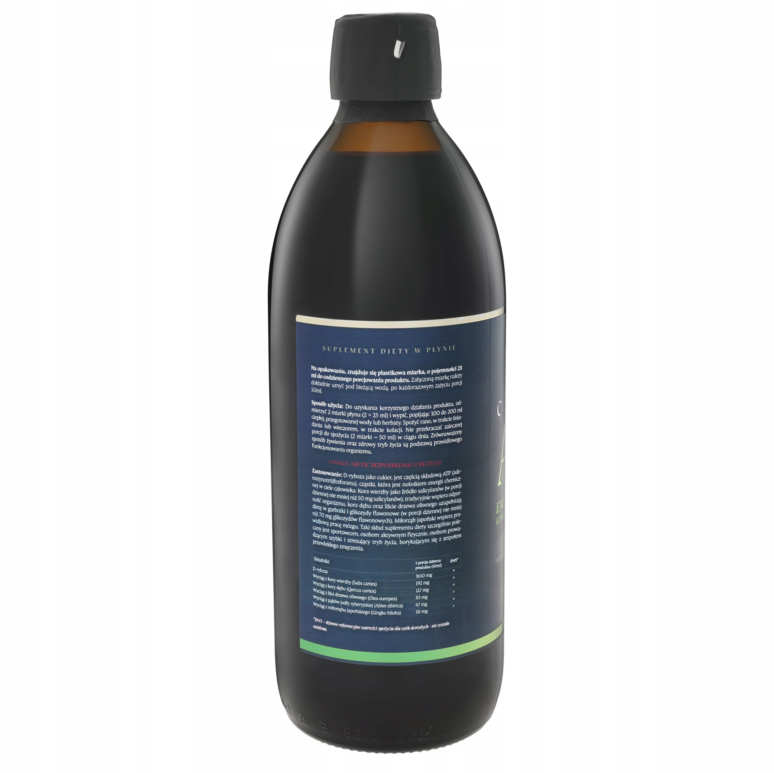 Cell Up ATP H+ 3x 500ml Suplement Energia Koncentracja Odporność