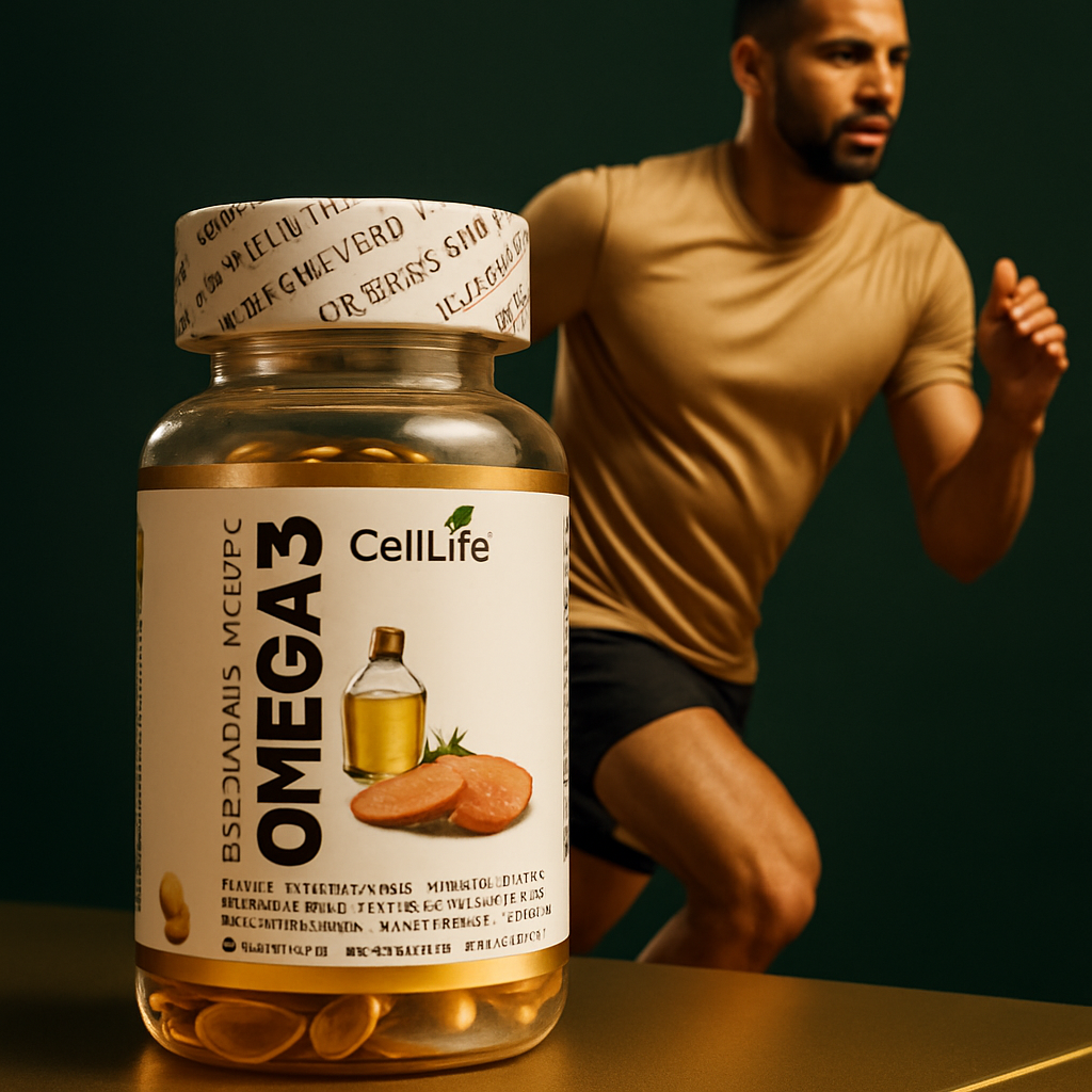 Suplement diety Cell-Life OMEGA 3, 60 kapsułek - BEZ RYBIEGO POSMAKU — kopia